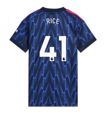 Arsenal Declan Rice #41 Segunda Equipación Mujer 2025-26 Manga Corta Arsenal Declan Rice #41 Segunda Equipación Mujer 2025-26 Manga Corta